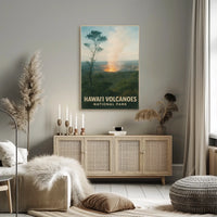 HawaiI Volcanoes National Park Poster