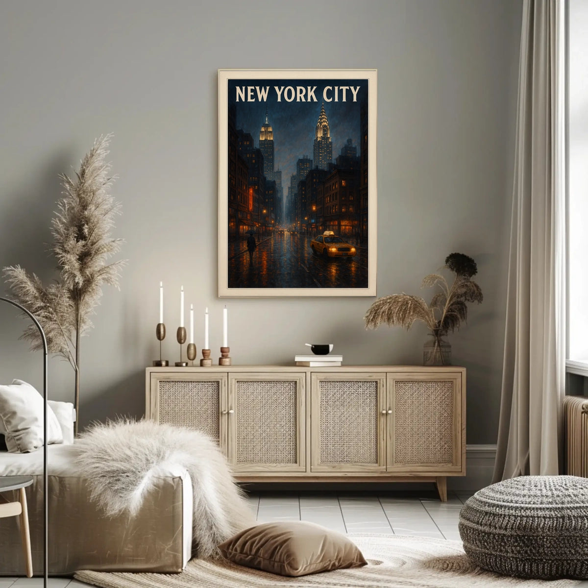 New York City Nights Poster