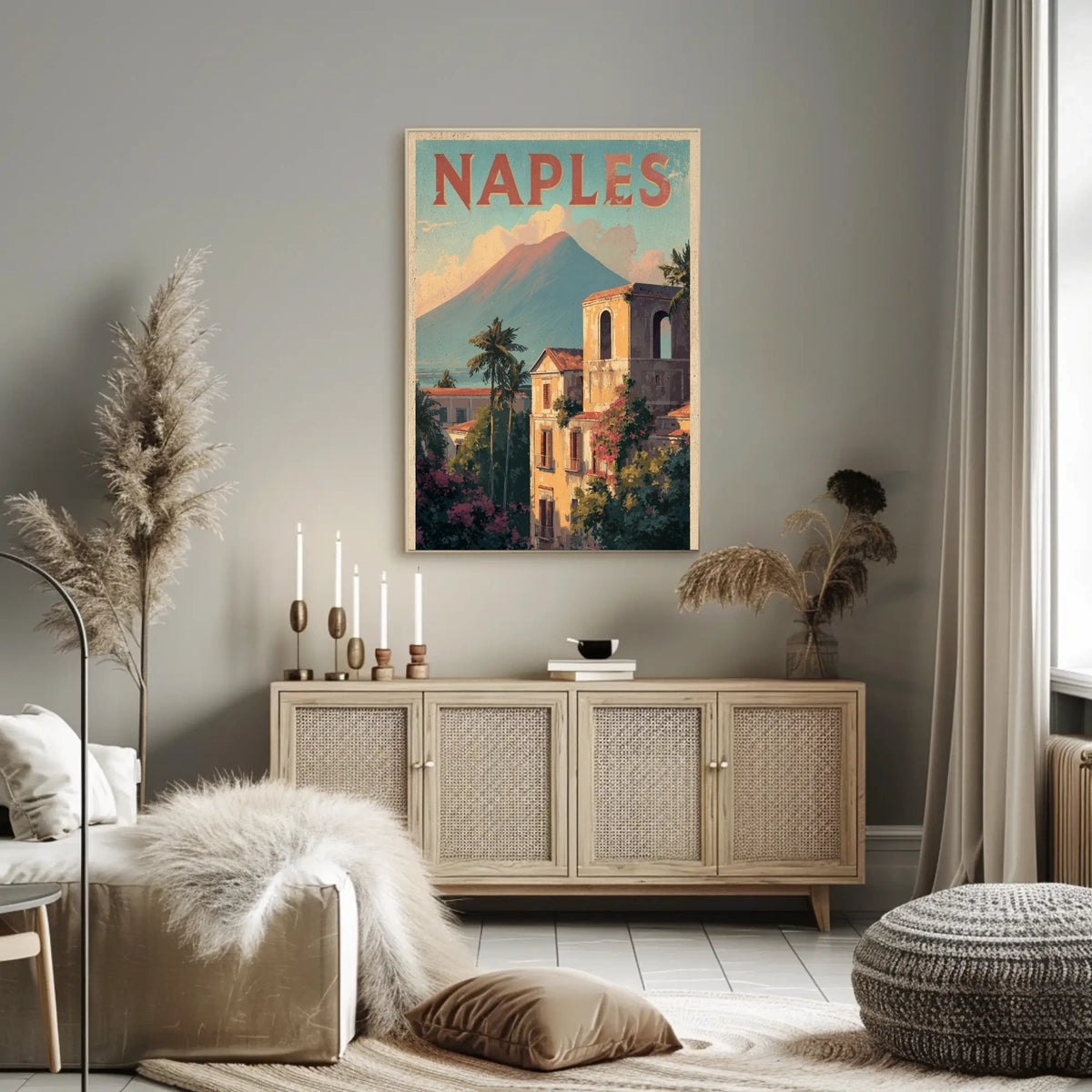 Naples A Scenic Retreat Poster