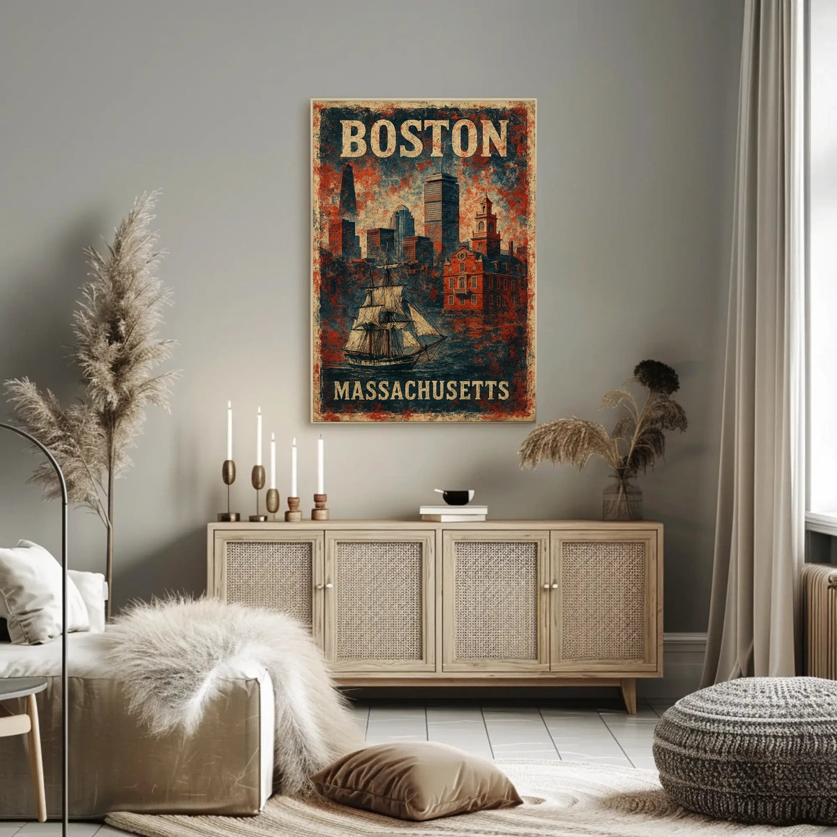 Boston, Massachusetts Poster