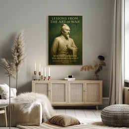 Sun Tzus Wisdom for Modern Strategy Poster