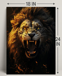 Roaring Majesty Poster