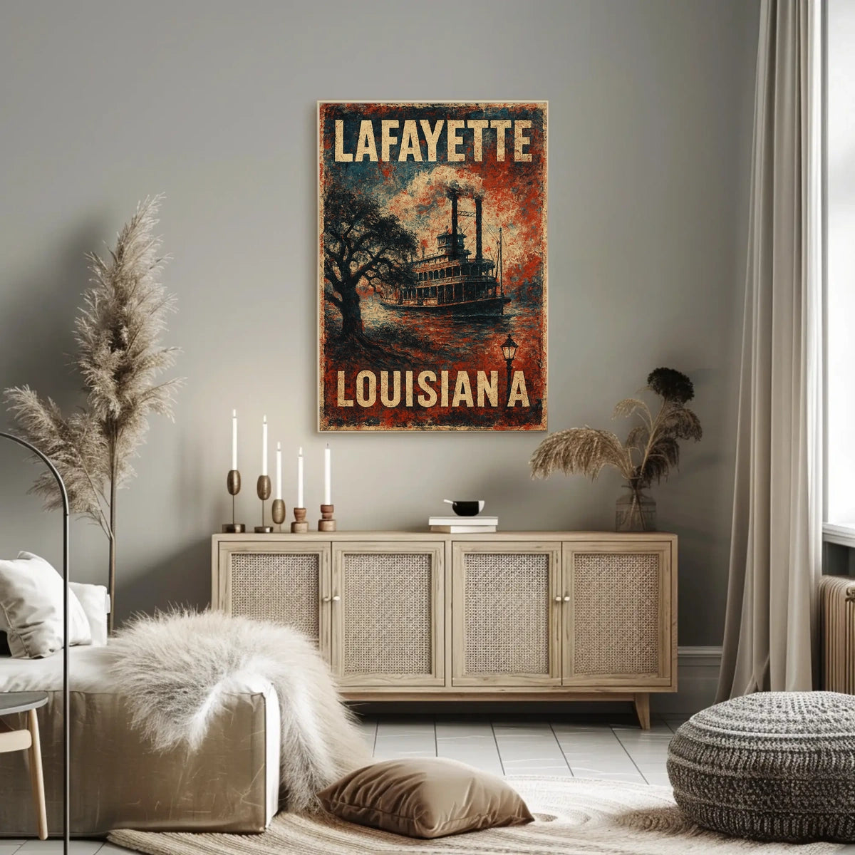 Lafayette Wanderlust Louisiana Photography Poster