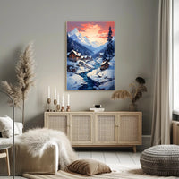 Winter Wonderland Retreat Poster