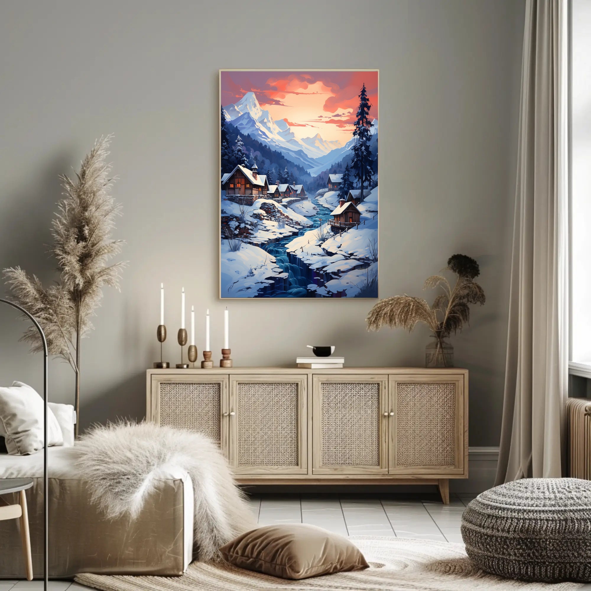 Winter Wonderland Retreat Poster