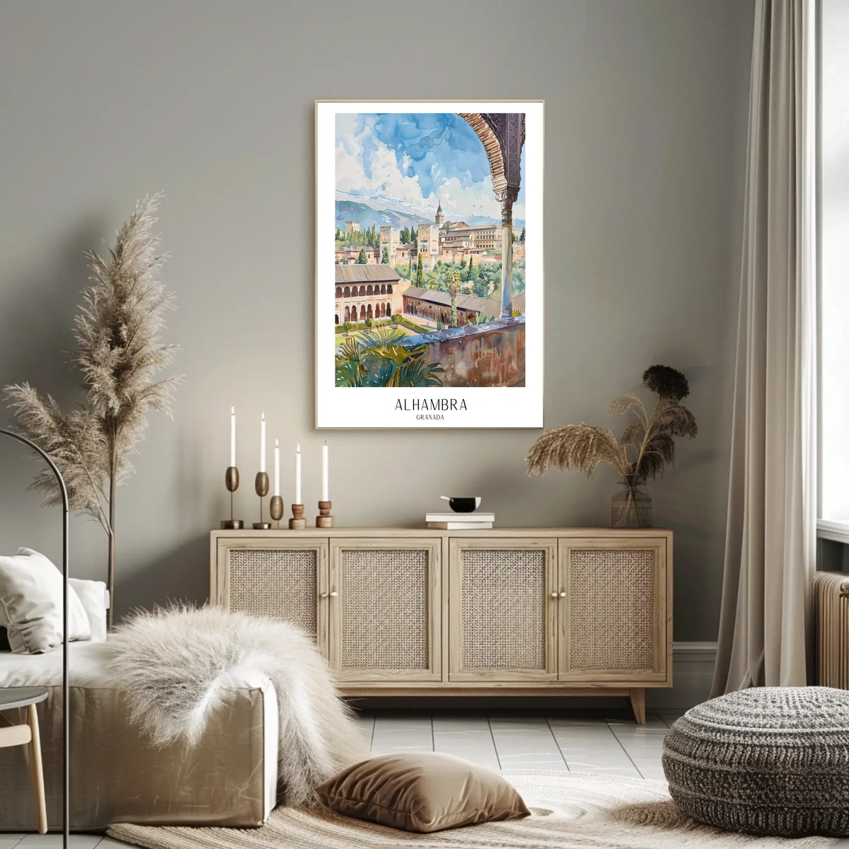 Alhambra Granada Poster