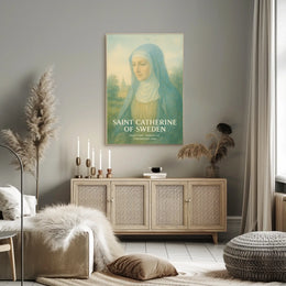 Saint Catherine Of Sweden Poster