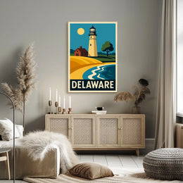 Delaware Lighthouse Poster