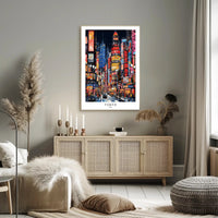 Tokyo Nights Poster PosterGoat