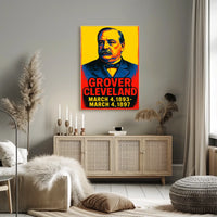 Grover Cleveland Presidential Term Poster