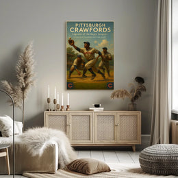 Pittsburgh Crawfords Legends Of The Poster