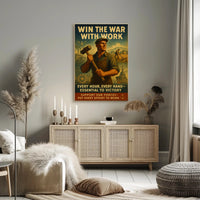 World War II Labor Contribution Poster