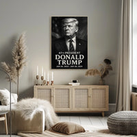Donald Trump 47th President Poster