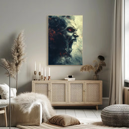 Fiery Fury Poster PosterGoat