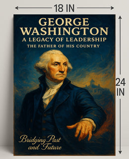 George Washington A Legacy of Leadership Poster PosterGoat