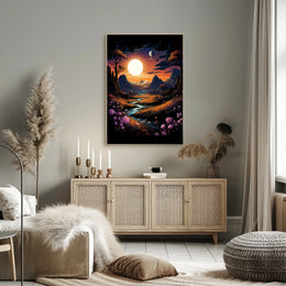Celestial Landscape Poster