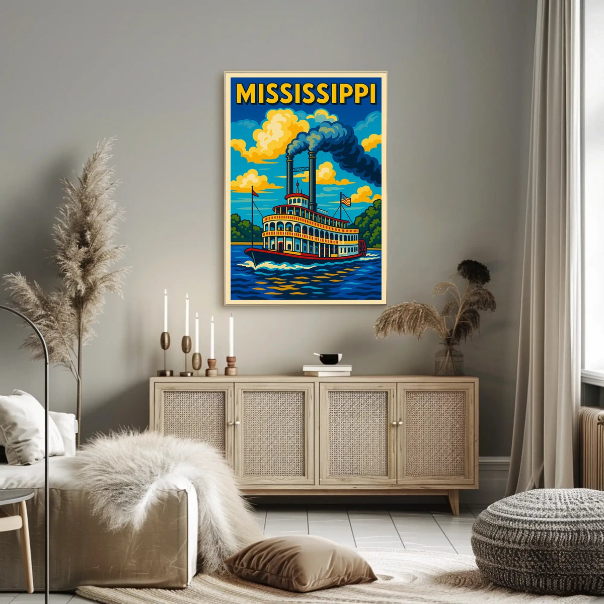 Mississippi Riverboat Adventure Poster