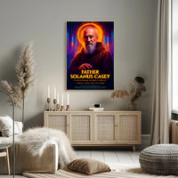 Father Solanus Casey Inspirational Religious Artwork Poster PosterGoat