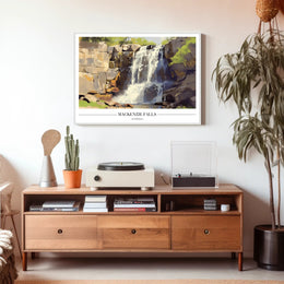 MacKenzie Falls Tranquil Beauty Travel Poster