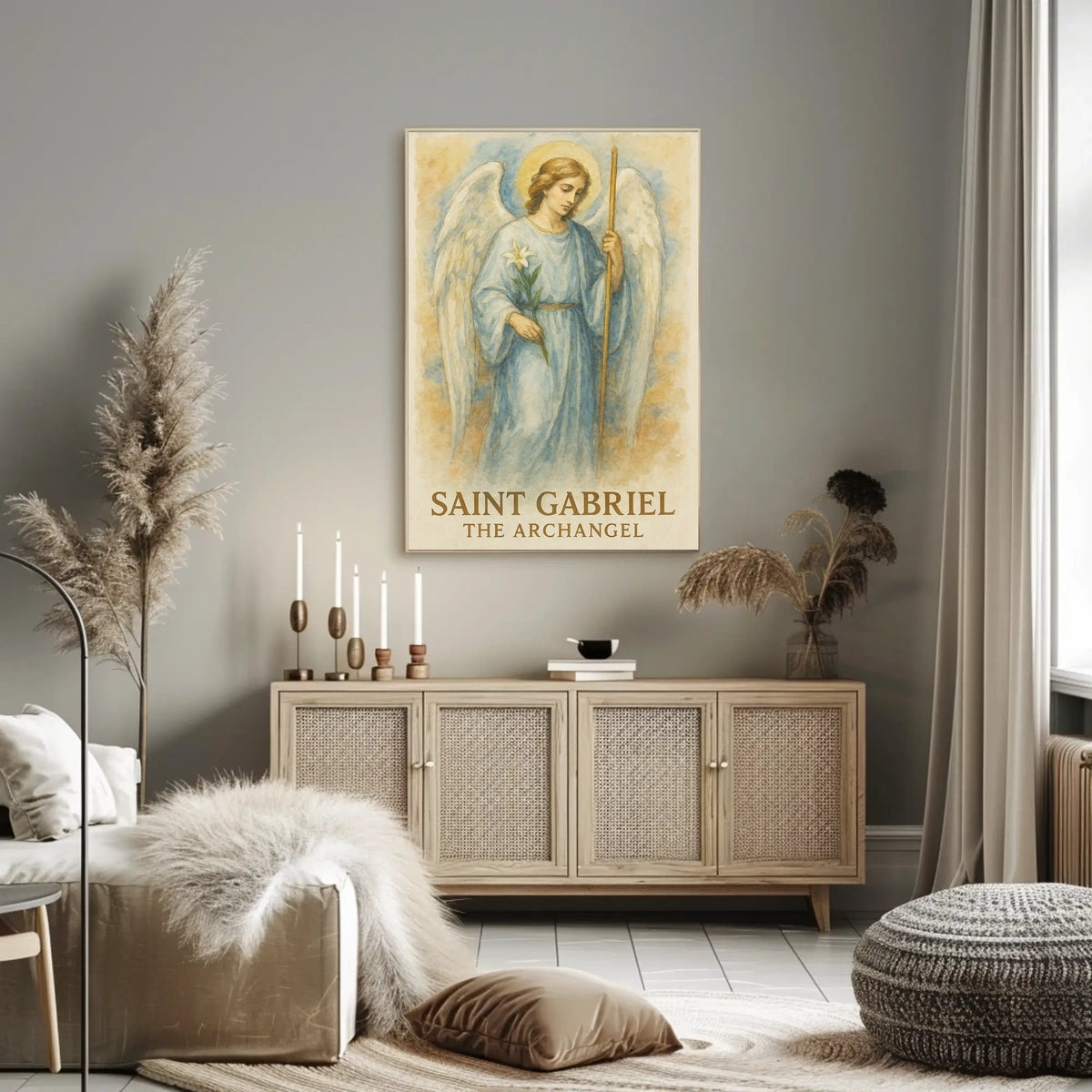 Saint Gabriel the Archangel Poster
