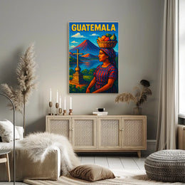 Guatemala Cultural Heritage Poster