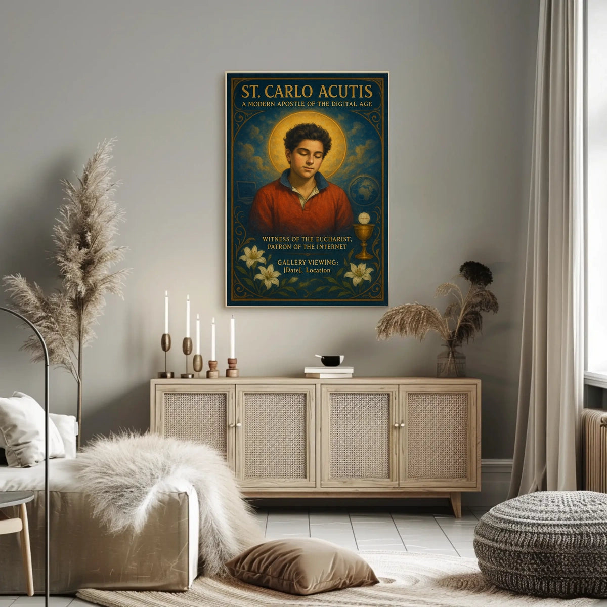 St. Carlo Acutis A Modern Apostle Poster