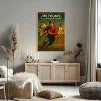 Jim Thorpe The Versatile Legend Poster