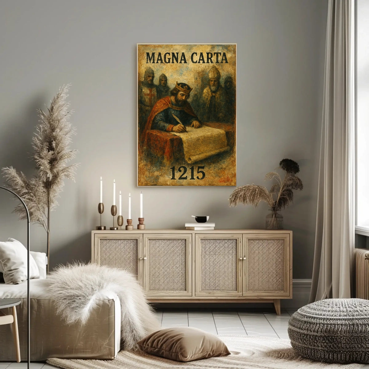 Magna Carta 1215 Poster