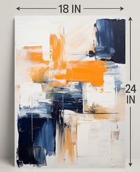 Abstract Color Harmony Abstract Poster