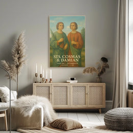 Saints Cosmas And Damian Poster