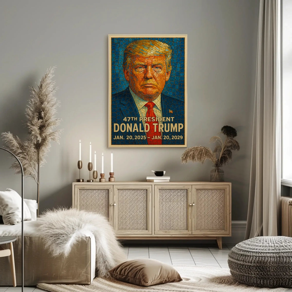 Donald Trump 47th President Poster