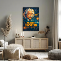 Albert Einstein Theory Of Relativity Poster