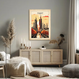 Frankfurt Skyline Poster