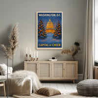 Washington, D.C. Capital Of Cheer Poster
