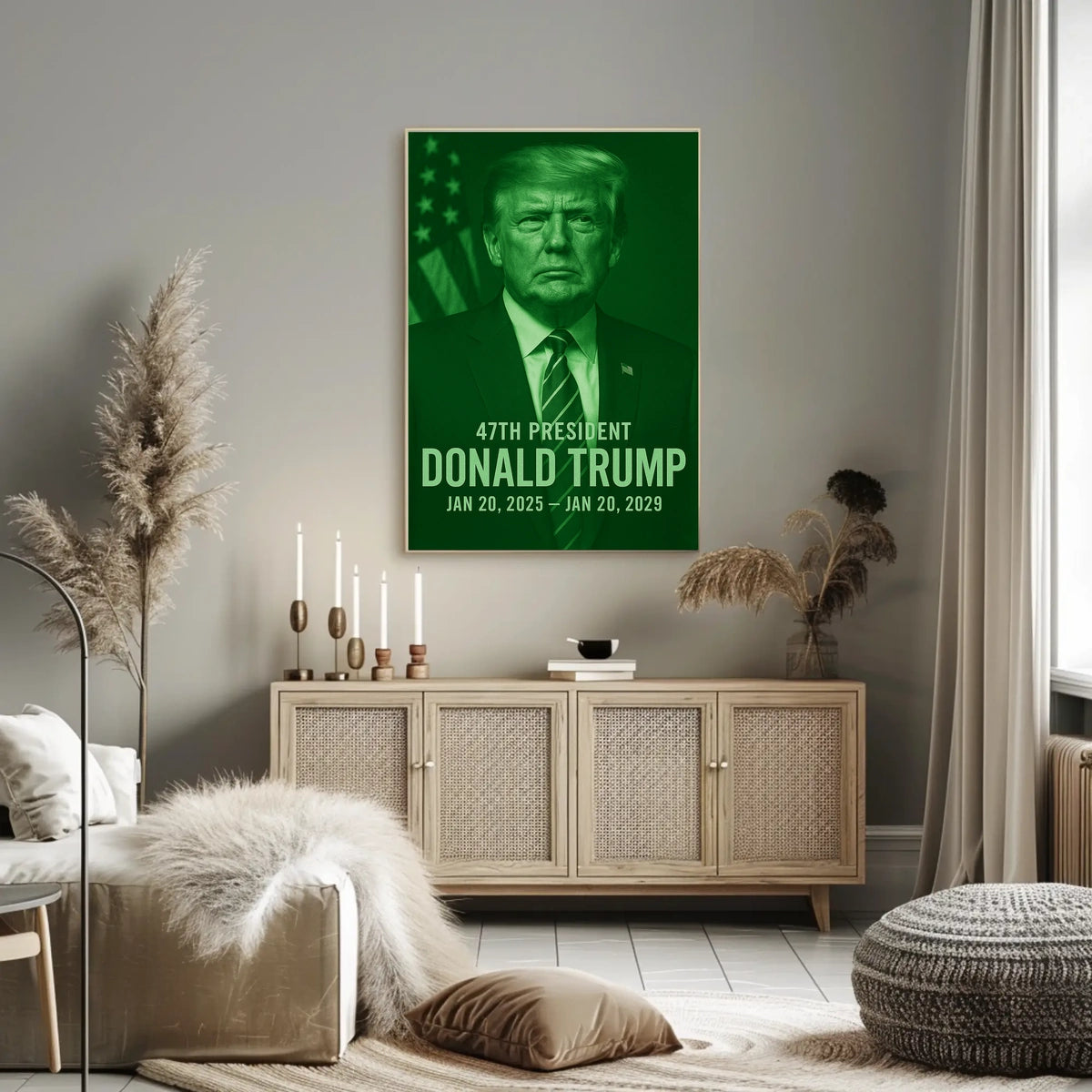 Donald Trump 47th President Poster