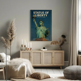 Statue of Liberty Patriotic Icon Cultural or Heritage Poster