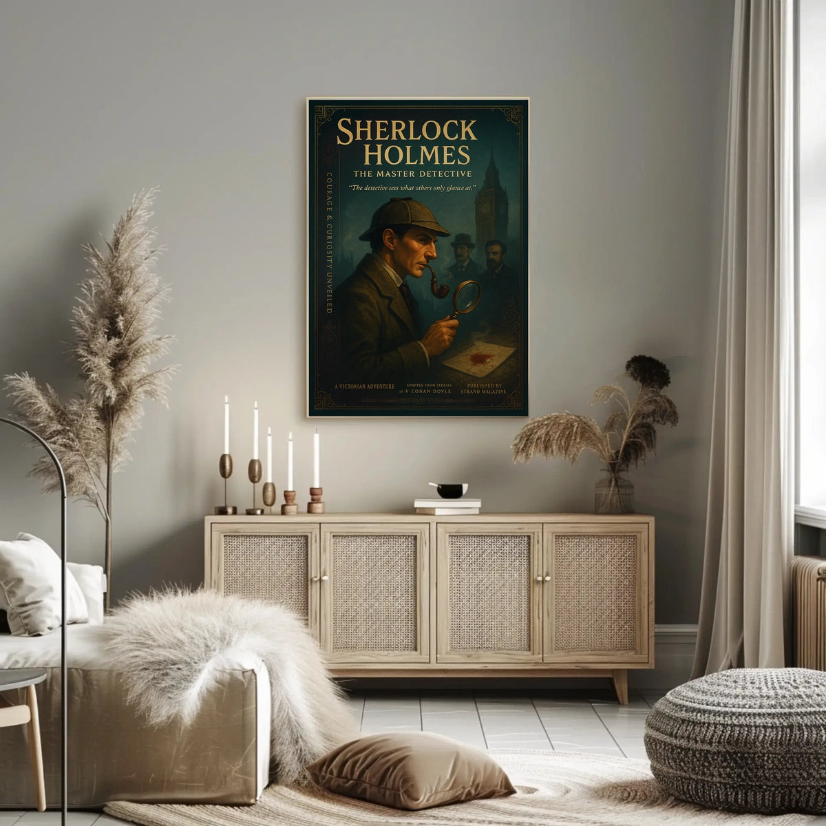 Sherlock Holmes The Master Detective Poster