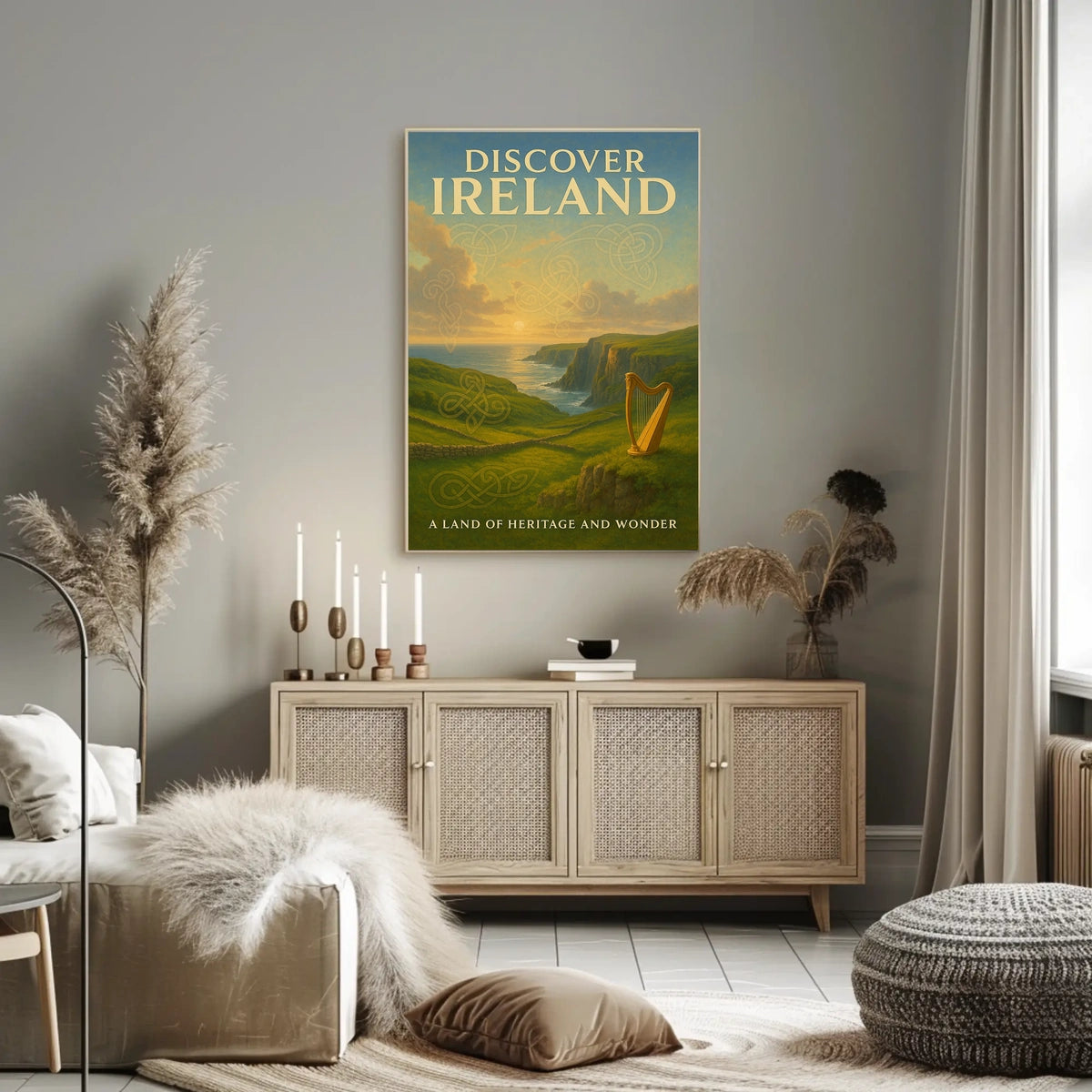 Discover Ireland A Land Of Heritage Poster