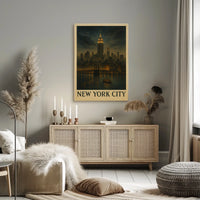 New York City Skyline Poster