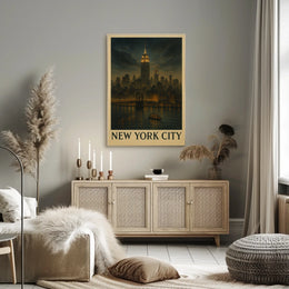 New York City Skyline Poster