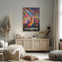 Columbus Ohio Captivating Minimalist Poster
