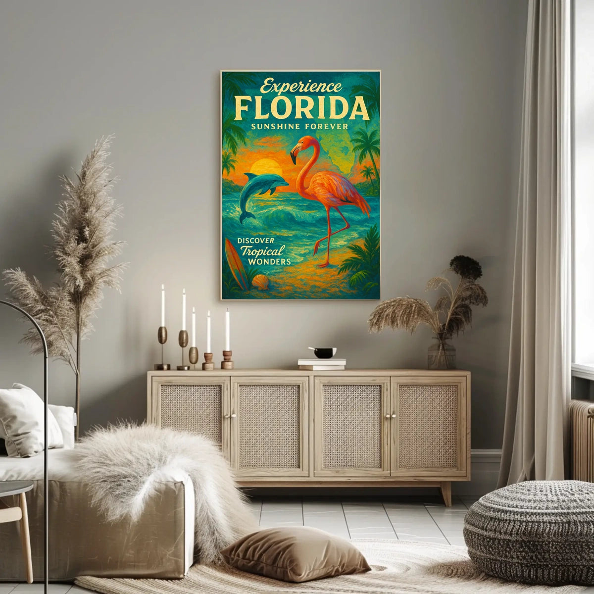 Experience Florida Sunshine Forever Poster