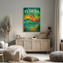 Experience Florida Sunshine Forever Poster