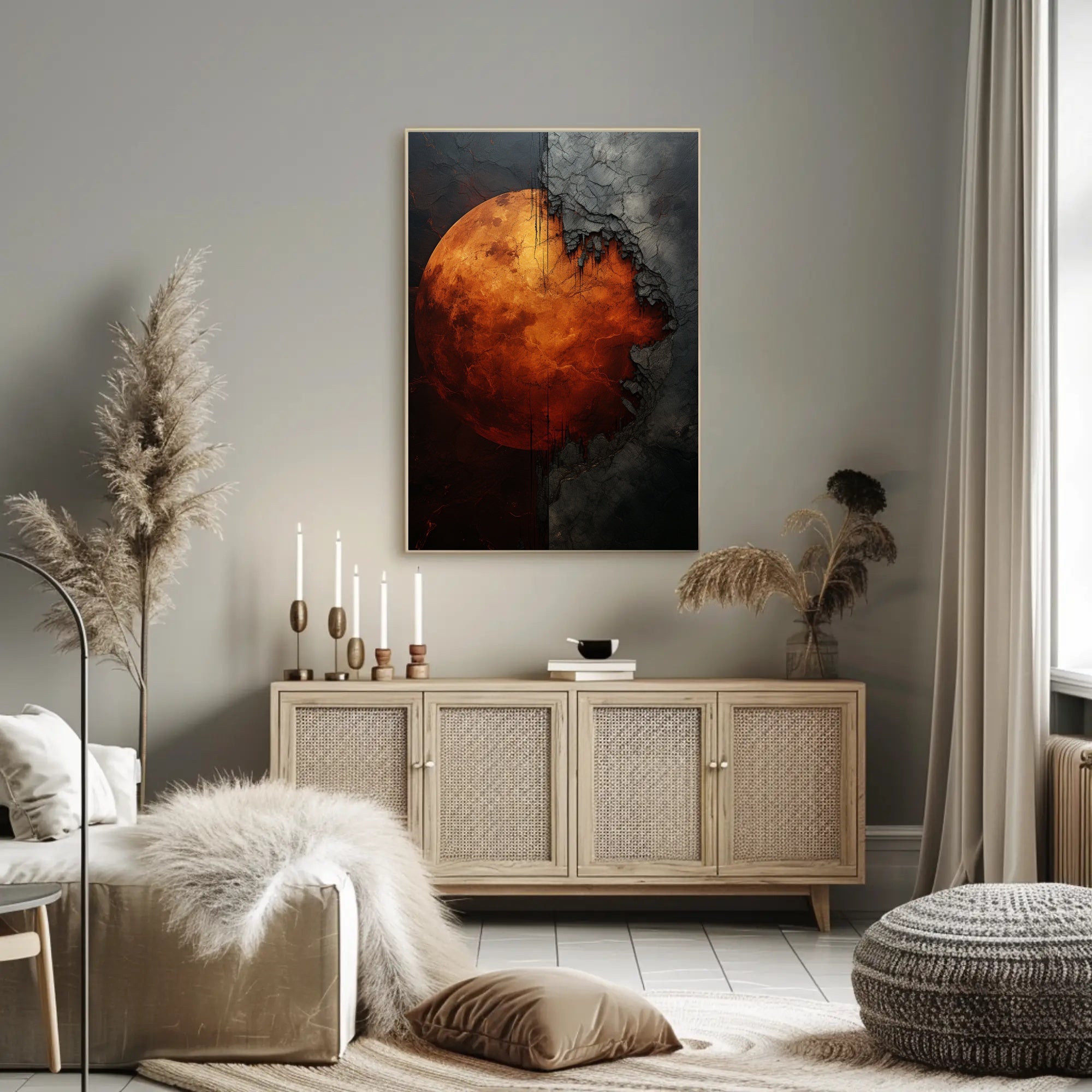 Celestial Eclipse Poster