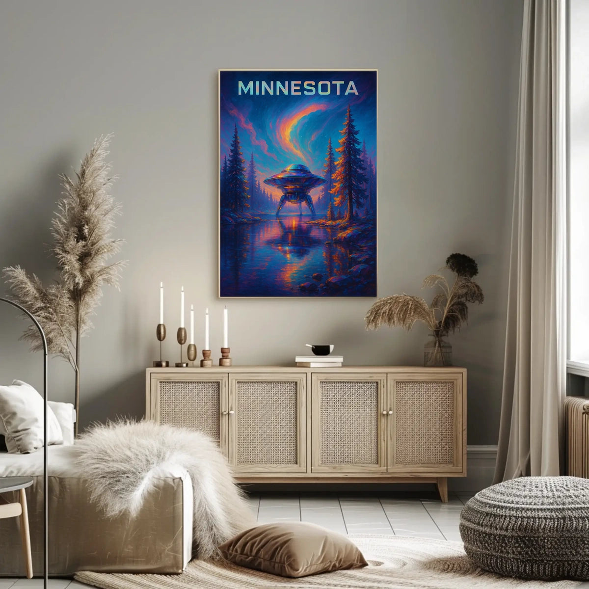 Minnesota A Surreal Landscape Surreal Poster