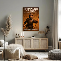 Hernando de Soto Explorer of the New World Poster PosterGoat