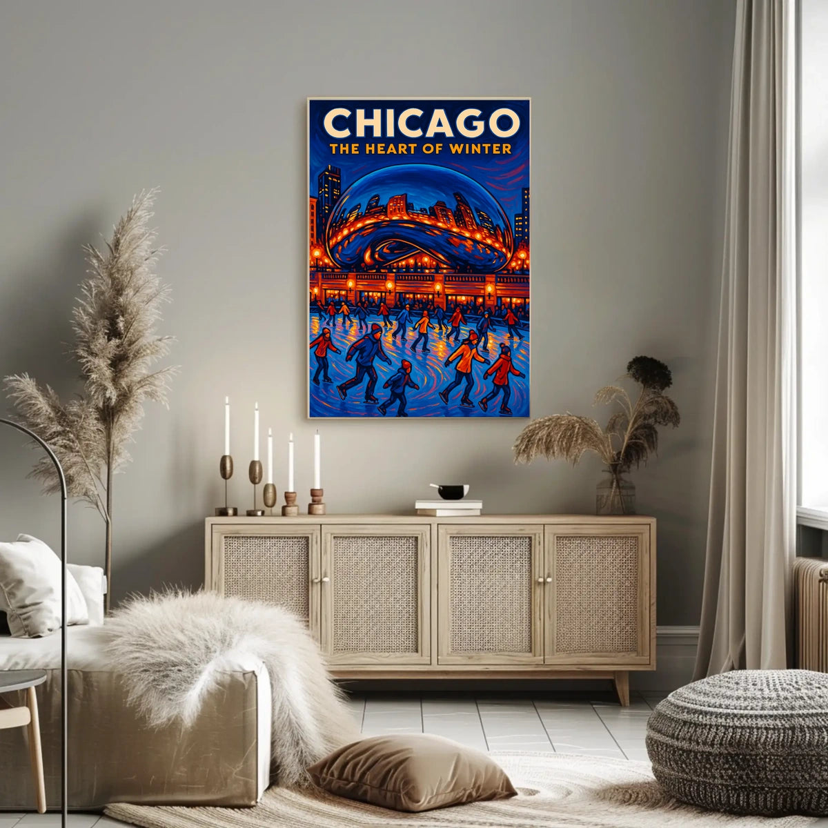 Chicago The Heart Of Winter Poster