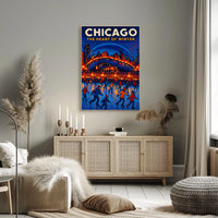 Chicago The Heart Of Winter Poster