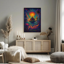 Phuket, Thailand A Vibrant Escape Poster