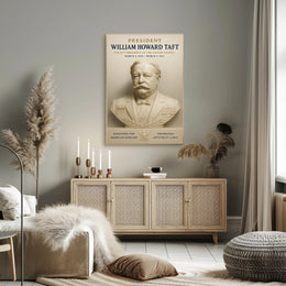 William Howard Taft Vintage Historical Presidential Poster